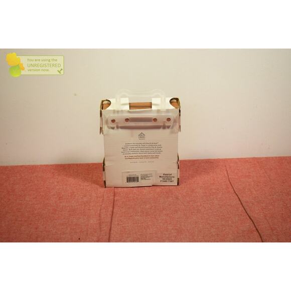 Hearth & Hand with Magnolia 6.5x5.5 Vertical Still Life Bottle Framed Burlap Art - Picture 4 of 6